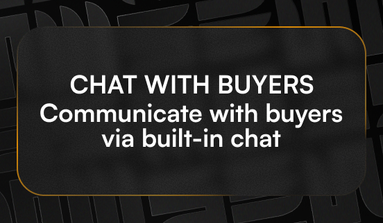 Vendor – Communication with buyers