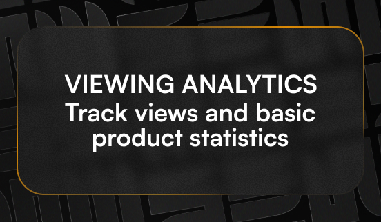 Vendor – Viewing analytics