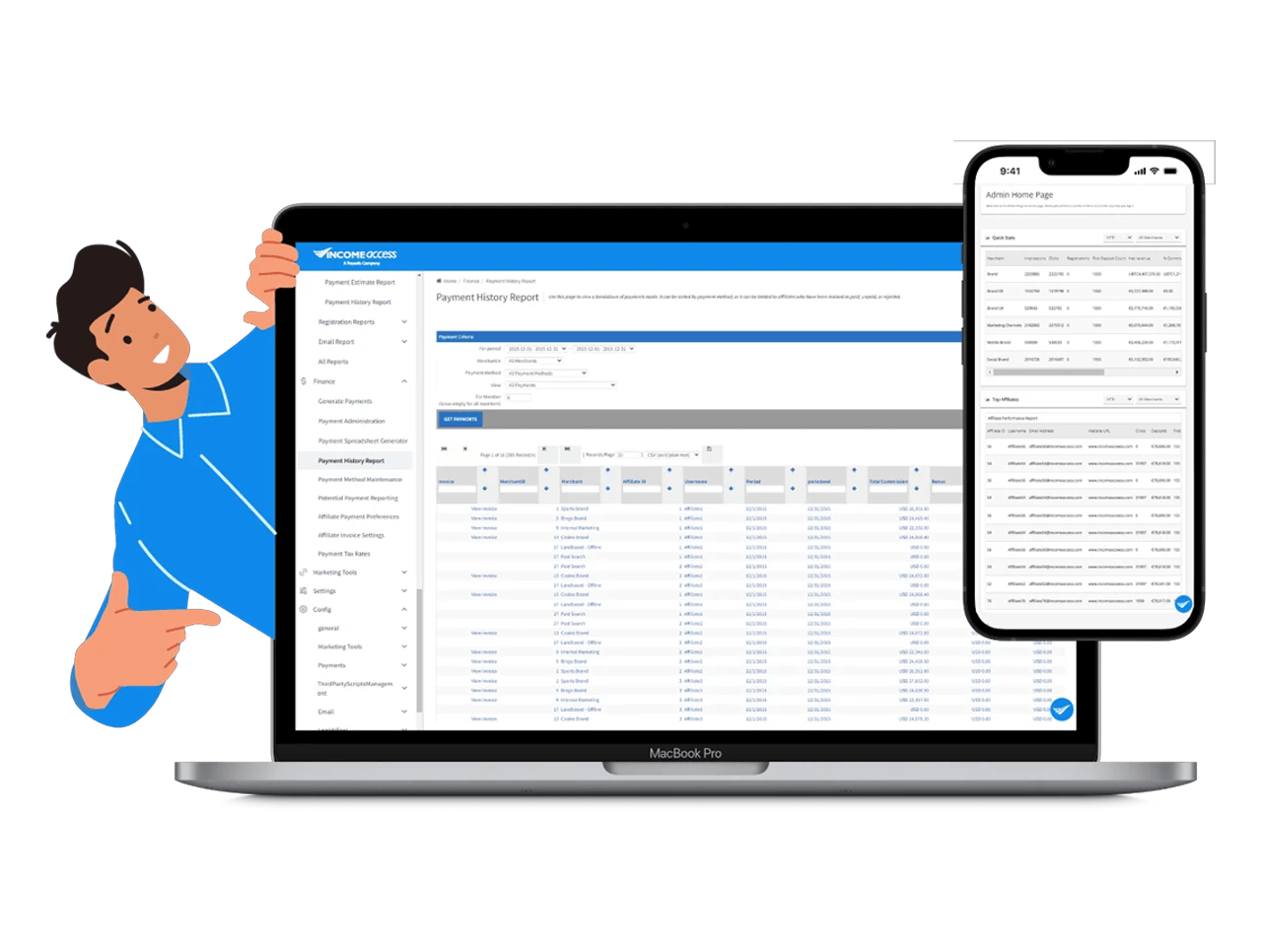 Affiliate Platform by Income Access