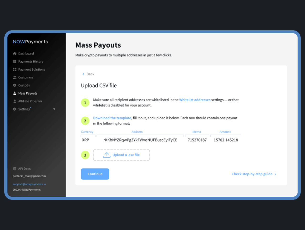 Crypto Payment Gateway by NOWPayments